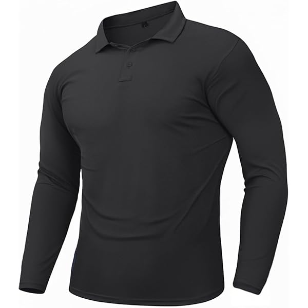 Amazon.com: PINSPARK 3 Pack Men's Long Sleeve Golf Polo Shirts